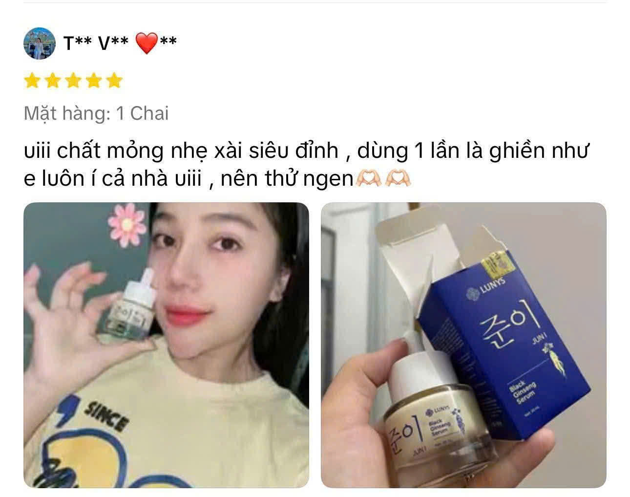 ๐ฟ๐ฟ๐ฟ KOREAN BLACK GINSENG ESSENCE SERUM โ LUNYS