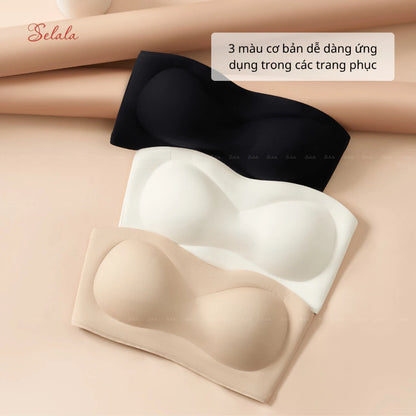 AL66 - Double-Edged Silicone Strapless Bra - Super Hug, Super Lift