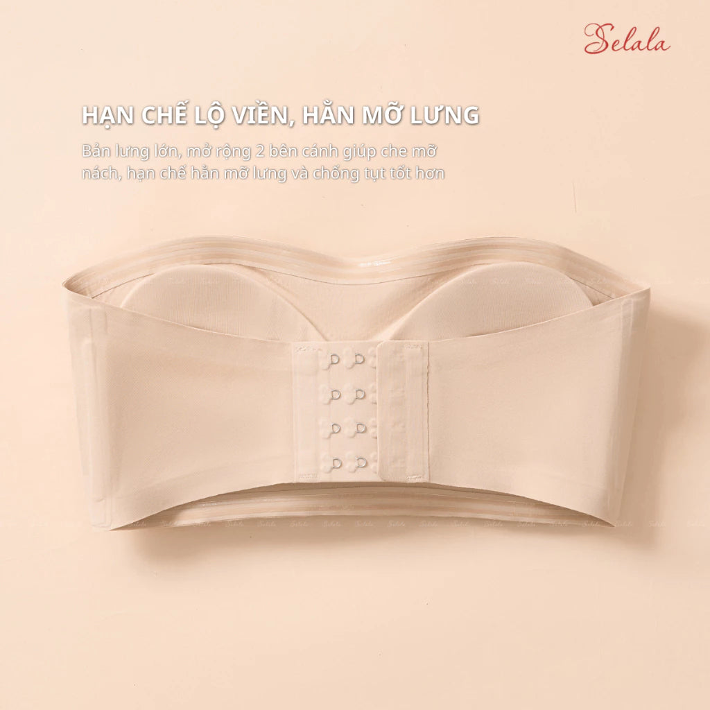 AL66 - Double-Edged Silicone Strapless Bra - Super Hug, Super Lift